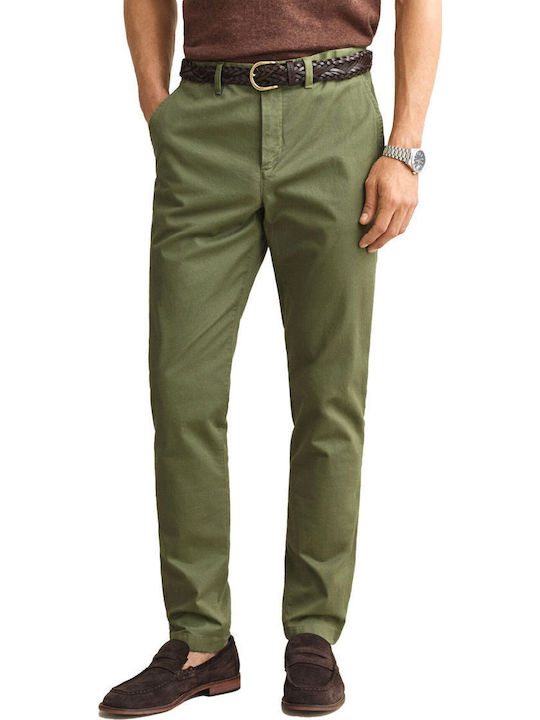 Gant Chino Trousers Khaki
