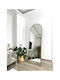 SteweHome Arched Mirror with Gold Metal Frame 180x60cm