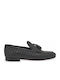 Leder Herren Mokassins in Schwarz Farbe