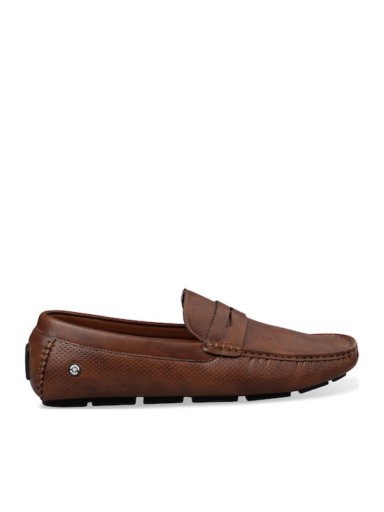 Robinson Ανδρικά Loafers σε Καφέ Χρώμα