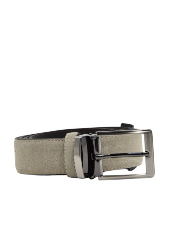 Oak Beltmakers Herren Gürtel Beiges 1916+Beiges