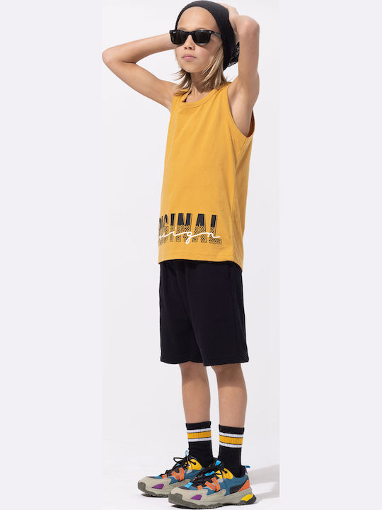 Kids Set with Shorts Summer 2 Pieces Yellow