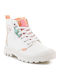Damen Stiefeletten Weiß