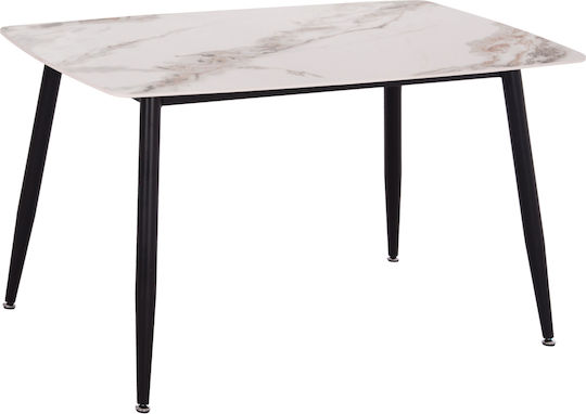 Raven Τραπεζαρίας Calacatta 120x70x73εκ. Raven Τραπεζαρίας Calacatta 120x70x73εκ.