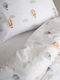 Sunshine Σετ Σεντόνια Μονά με Λάστιχο Βαμβακερά Cotton Feelings 48 105x205cm