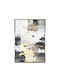 Canvas Painting Multicolored Gold 50x70cm Espiel