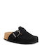 Tamaris Women's Leather Anatomic Clogs Black