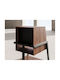 Hallway Furniture Walnut 57.9x54.6x77.8cm