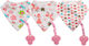 Lorelli Pink Elephants Μπαντάνα Υφασμάτινη με Α...