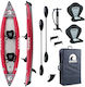 SCK 0202-12749 Plastic Sea Kayak 2 People Gray