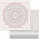 Stamperia Scrapbooking Paper 30.5x30.5cm Double Sided Mandala Lace