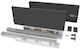 Συρταρι Φρενο Emuca Vertex 3d 131x500mm Ανθρακι 40kg