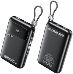 WK AS-169 Power Bank 10000mAh 22.5W с USB-A и U...