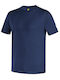 Unisex Βαμβακερό T-shirt Εργασίας Σκούρο Μπλε Diadora Smart 2.0 T-shirt Navy