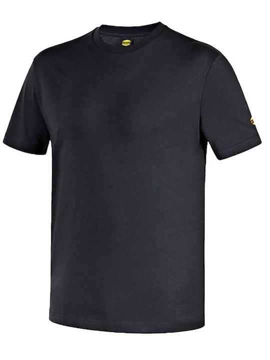 Unisex Cotton Work T-shirt Black Diadora Smart 2.0 T-shirt Black
