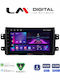 LM Digital Auto-Audiosystem für Fiat Sechzehn Suzuki SX4 2005-2013 Bluetooth USB Eingebautes Wi-Fi GPS Apple CarPlay Android Auto