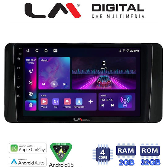 LM Digital Car Audio System for Skoda Kamiq 2019 Bluetooth USB Wi-Fi GPS Apple CarPlay Android Auto