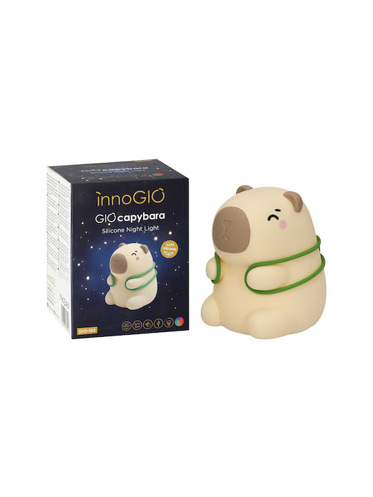 Innogio Lampă de Noapte din Silicon Gio Capybara