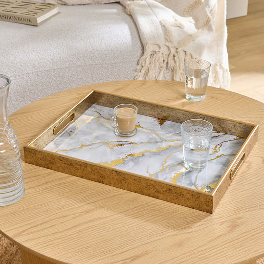 Δίσκος Διακόσμησης 44.7x31.6x4.5 A-s Calvi White Marble 215233a 32.4x30x94.8 Mdf Δίσκος Διακόσμησης 44.7x31.6x4.5 A-s Calvi White Marble 215233a 32.4x30x94.8 Mdf