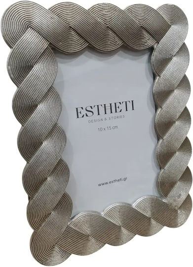 Polyresin Photo Frame With Silver Frame