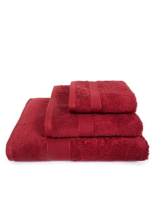 Biokarpet Naf Naf Bonjour Towels Deep Red-30x50