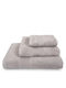 Biokarpet Хавлиена Кърпа Naf Naf Bonjour Светлосив 30x50