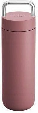 Fellow Handled Tumbler Thermos Stainless Steel BPA Free 591ml Desert Rose with Straw and Handle