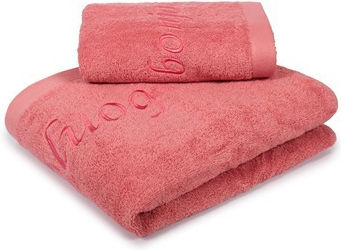 Biokarpet Bath Towels Set of 2 Pieces Bonjour Coral Almond