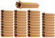 Cardboard Tube 100x100x1450mm 3w 400g/m2 40 Pcs
