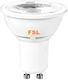 Lightplanet Bec LED 5W Pentru Bază GU10 Alb Rece