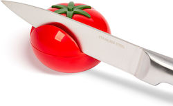 Tomato-shaped Knife Sharpener 6x4.5 Cm Manual Kitchen Efficient Easy To Use