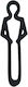 Symbol Men Aluminum Black