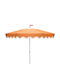 Umbrelă Pătrată Din Aluminiu Portocalie 3.5x3.5m