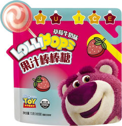 Disney Lotso Strawberry Milk Lollipop 72g Chn