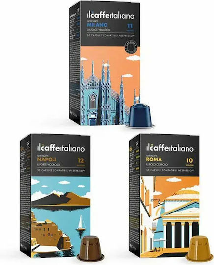 IL Caffe Italiano Κάψουλες Espresso Συμβατές με Μηχανή Nespresso 90caps