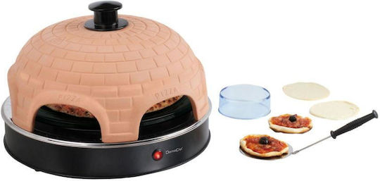 DomoClip Cuptor Pizza 1.2kW 41x41x27.5cm Negru