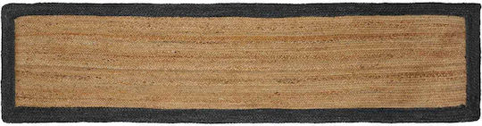 vidaXL Handmade Summer Jute Rug 60x250cm Gray