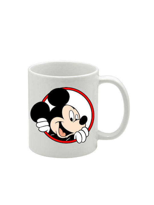 Λευκή Κούπα Mickey Mouse