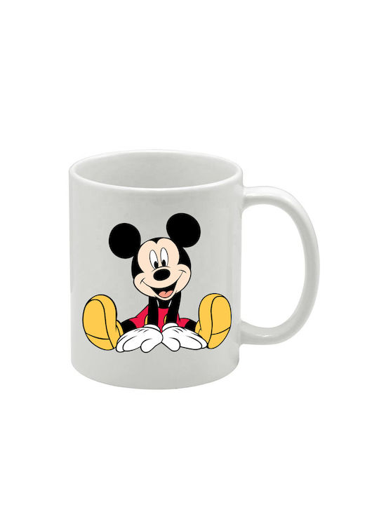 Λευκή Κούπα Mickey Mouse