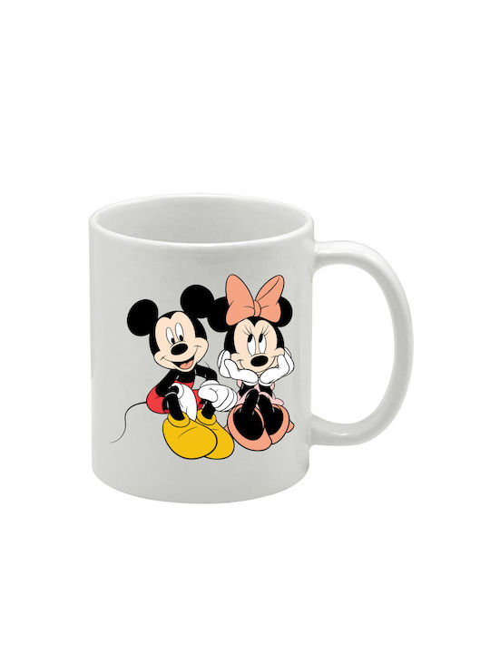 Λευκή Κούπα Mickey Mouse