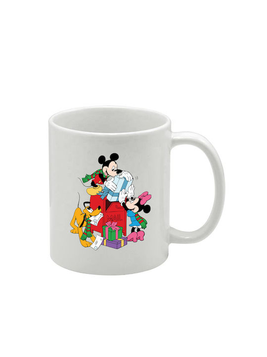 Λευκή Κούπα Mickey Mouse