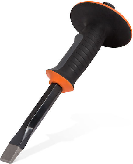 Dălți Metalice Cold Chisel 250 Mm Lățime 19 Mm Lamă Mâner Ergonomic Scut Protector Oțel Aliat