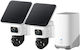 Eufy Eufy Kameraüberwachungssystem mit 1 Drahtloser IP Kamera 8MP und Steuerzentrale