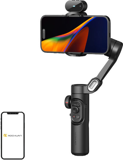 Aochuan Xe Mobile Phone Gimbal with 3.5 Hours Operation Black
