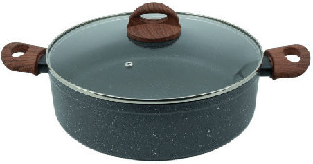 Human Shallow Pot from Aluminum 28cm