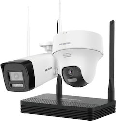 Hikvision Σύστημα Παρακολούθησης 2 Ασύρματων Καμερών IP 1080p Hikvision Σύστημα Παρακολούθησης 2 Ασύρματων Καμερών IP 1080p