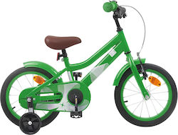 vidaXL 16" Kids' Mountain Bicycle Green