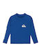 Quiksilver Everyday Kids Swimwear Rashguard With Long Sleeve Monaco Blue