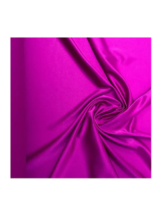 Țesătură Decorațiuni Satin Pe Metru Lățime 150 cm Magenta Magenta