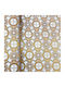 Jacquard Decoration Fabric By Meter Width 150cm Silver-Gold